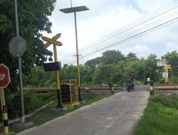 Dishub Ngawi Antisipasi Kecelakaan Rel Kereta Api Tanpa Palang Pintu
