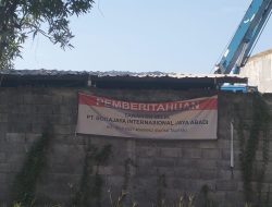 Camat Sedati Segera Panggil Kades Semampir Dan PT. Boga Jaya Internasional Jaya Abadi
