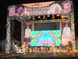 Pemkab Madiun Dan Bea Cukai Sosialisasikan Gempur Rokok Ilegal Melalui Pentas Seniman Nyawiji