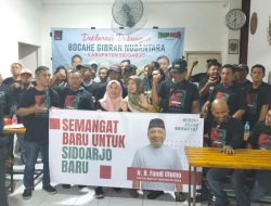 Bocahe Gibran Nyalon Bupati Sidoarjo