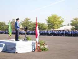 Plt. Bupati Sidoarjo Hadiri Apel Peringatan Harhubnas 2024, Santuni Anak Yatim dan Apresiasi Kinerja Dinas Perhubungan