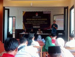 FGD KPU Lampung Utara, Anthon Ferdiansyah : Evaluasi Pilkada Mendatang Jadi Lebih Baik