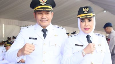 Subandi-Mimik Idayana Resmi Dilantik Jadi Bupati dan Wakil Bupati Sidoarjo