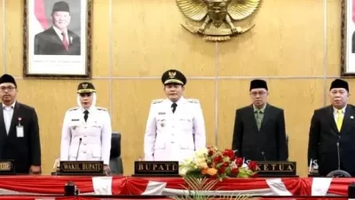 DPRD Kabupaten Sidoarjo Gelar Rapat Paripurna Penyampaian Visi Misi Bupati