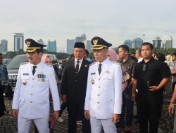 Presiden Prabowo Lantik Hamartoni Ahadis dan Romli Sebagai Bupati serta Wakil Bupati Lampung Utara Periode 2025-2030 di Istana Negara