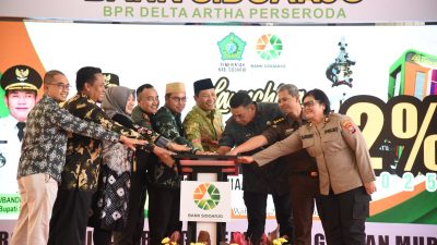 Pemkab Sidoarjo Launching Kurda, Bunganya Hanya 2% Per Tahun