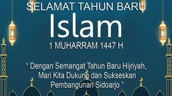 DPRD Kabupaten Sidoarjo: “SELAMAT TAHUN BARU ISLAM 1447 H”