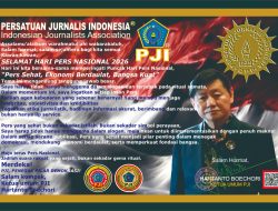 Hartanto Boechori Ketua PJI Serukan Pers Agen Kebenaran Pada Puncak Hari Pers Nasional 2026