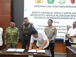 Bupati Sidoarjo Dukung Program Jaga Desa, Demi Kerukunan Masyarakat