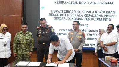 Bupati Sidoarjo Dukung Program Jaga Desa, Demi Kerukunan Masyarakat
