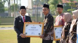 Pemkab Sidoarjo Gelar Upacara Hari Otoda XXX Dan Hari Pendidikan
