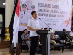 230 Cakades Serentak Menandatangani Deklarasi Damai