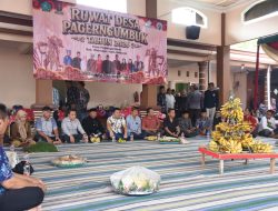 Bupati Sidoarjo H. Subandi Hadiri Ruwatan Desa Pagerngumbuk Kecamatan Wonoayu