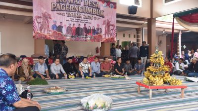 Bupati Sidoarjo H. Subandi Hadiri Ruwatan Desa Pagerngumbuk Kecamatan Wonoayu