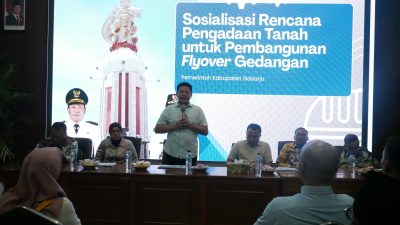 Pemkab Sidoarjo Targetkan Ganti Rugi Tanah Flyover Gedangan Selesai Akhir 2026