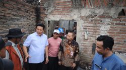 Korban Kebakaran Rumah di Desa Grinting, Dapat Bantuan Dari Pemkab Sidoarjo