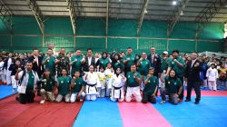 Wabup Mimik Porkab Sebagai Wadah Pembinaan Atlit Karate, Demi Mencapai Prestadi