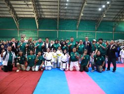 Wabup Mimik Porkab Sebagai Wadah Pembinaan Atlit Karate, Demi Mencapai Prestadi