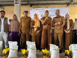 Tiga Desa di Kecamatan Wonoayu Menerima Batuan Beras dan Minyak Goreng, Desa Wonokalang, Karangpuri, Simo Angin – angin