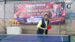 Turnamen Tenis Meja Hj.Mimik Idayana Cup 1 Tahun 2026, Resmi Dibuka