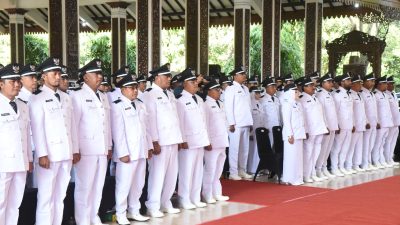 80 Kepala Desa Terpilih Hasil PilkadesSerentak 2026, Dilantik Bupati Wakil Bupati Sidoarjo