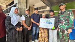 Ahli Waris PedagangKorban Kecelakaan, Terima Bantuan Dari Bupati 136 Juta