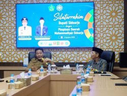 Menguatkan Harmonisasi, Bupati Sidoarjo Subandi Silaturahmi ke PD Muhammadiyah