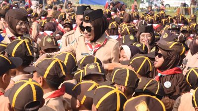 Wabup Mimik Idayana, Buka Pesta Siaga Cabang Sidoarjo 2026 Mengangkat Budaya Kearifan Lokal