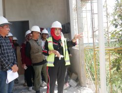 Sidak RSUD Sedati, Wabup Mimik Idayana Pastikan Progres Pembangunan Lampaui Target