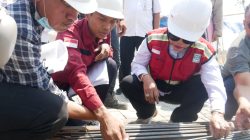 Sidak Pembangunan Gedung HD RSUD Sidoarjo Barat, Wabup Mimik Soroti Kualitas Material dan Keterlambatan Proyek