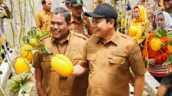 Bupati Subandi Resmikan Wisata Petik Melon Premium BUMDes Sidorejo