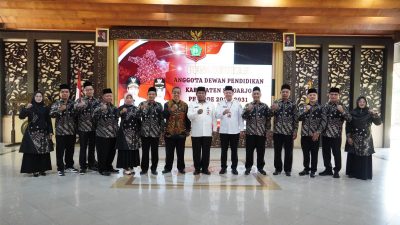 Dewan Pendidikan Sidoarjo Dikukuhkan, Pj Sekda Tekankan Kolaborasi