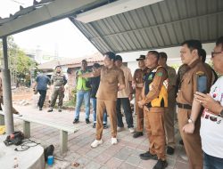 Kurangi Risiko Banjir, Bupati Subandi Sidak Pembangunan Rumah Pompa diJati dan Sekardangan